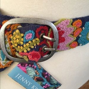 Hand embroidered Jenny Krass belt